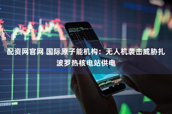 配资网官网 国际原子能机构：无人机袭击威胁扎波罗热核电站供电